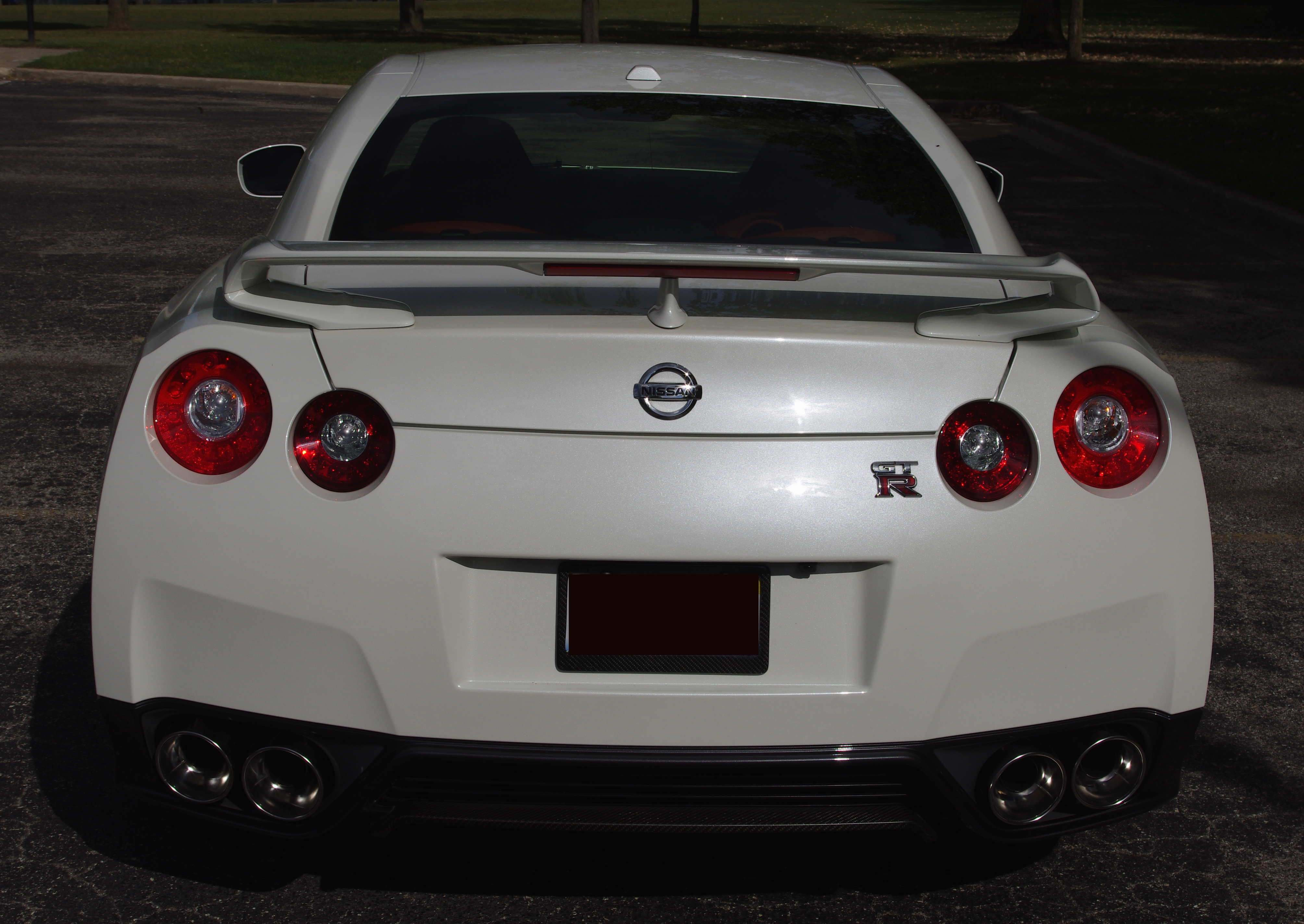 GT-R rear view